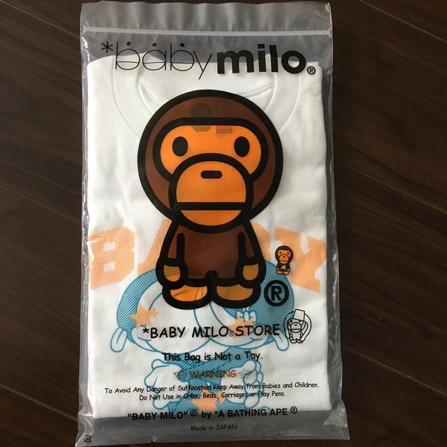 シャツA BATHING APE    アベイシングエイプ   milo Tシャツ