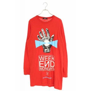 アンダーカバー(UNDERCOVER)のアンダーカバー WEEKEND MONDAYSプリント長袖カットソー 2(Tシャツ/カットソー(七分/長袖))