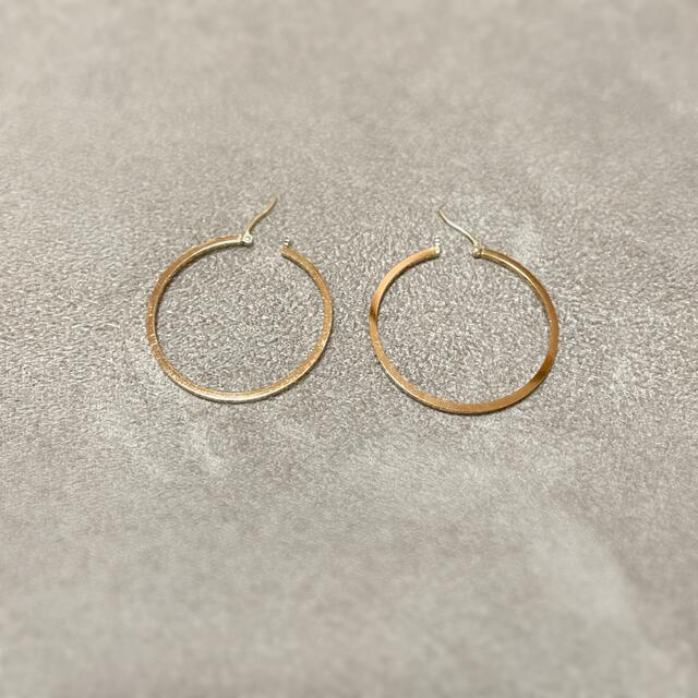 ete(エテ)のete agete フープピアス　10k  レディースのアクセサリー(ピアス)の商品写真