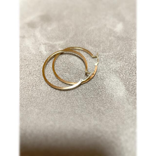 ete agete フープピアス 10k