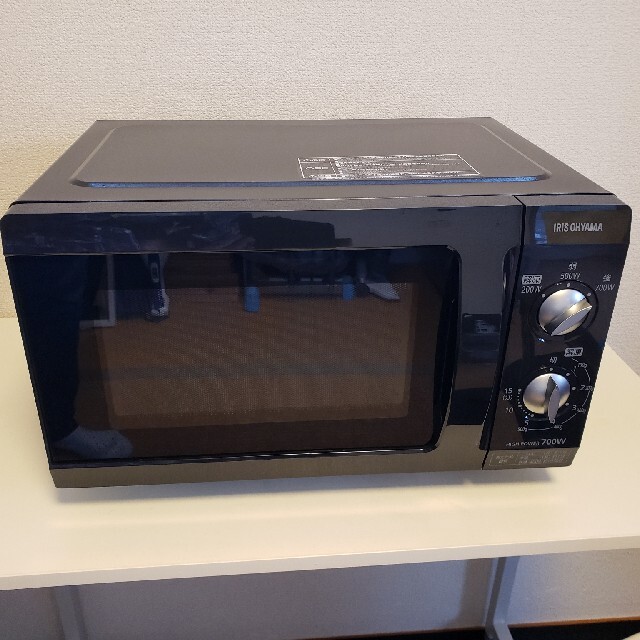 アイリスオーヤマ 2019年製 電子レンジ EMO-F518-5 ブラック