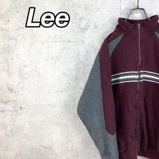 リー(Lee)の希少 90s リー Lee スウェットブルゾン バイカラー 美品(ブルゾン)