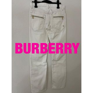 バーバリーブルーレーベル(BURBERRY BLUE LABEL)のBURBERRYBLUELABEL バーバリーブルーレーベル　ホワイトデニム(デニム/ジーンズ)