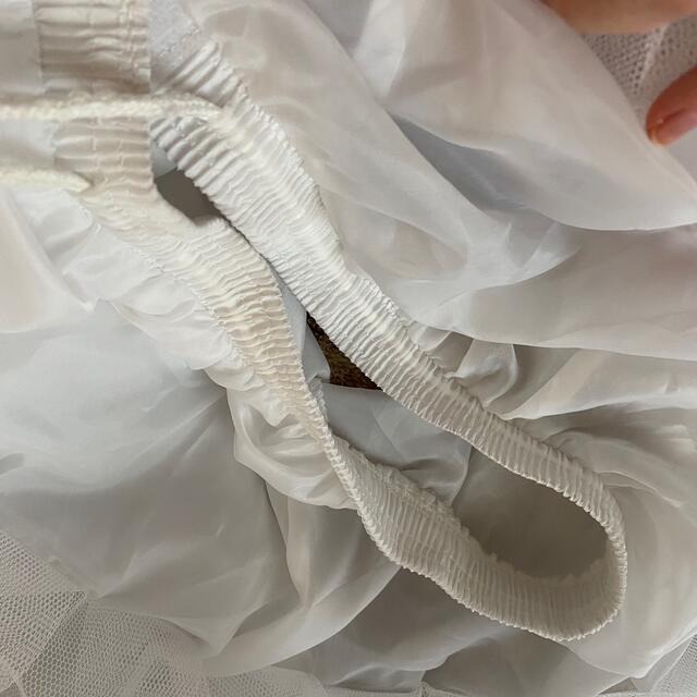【mina様専用】パニエ 3本ワイヤー cocomelody レディースのフォーマル/ドレス(ウェディングドレス)の商品写真