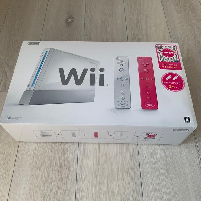 エンタメホビーNintendo Wii 本体　RVL-S-WABM