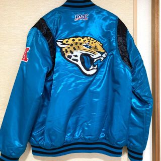 ミッチェルアンドネス(MITCHELL & NESS)の美品人気送料込み スターター製 ジャクソンビルジャガーズスタジャン XL(スタジャン)