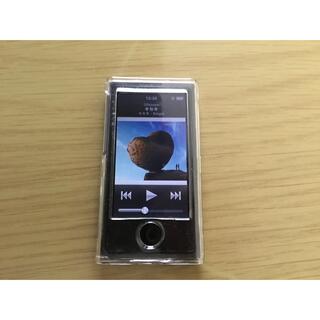 アップル(Apple)の【美品】Apple  iPod nano7 スペースグレイ　16GB(ポータブルプレーヤー)
