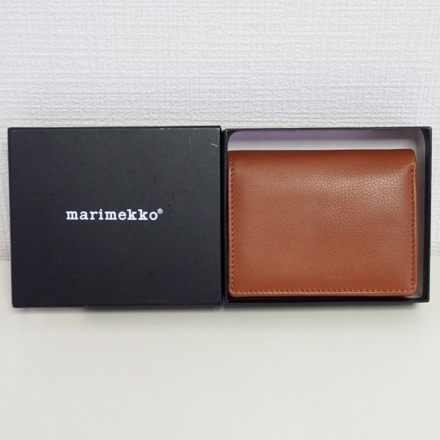 marimekko(マリメッコ)の新品 marimekko 3つ折り財布 牛革 マリメッコ レディースのファッション小物(財布)の商品写真