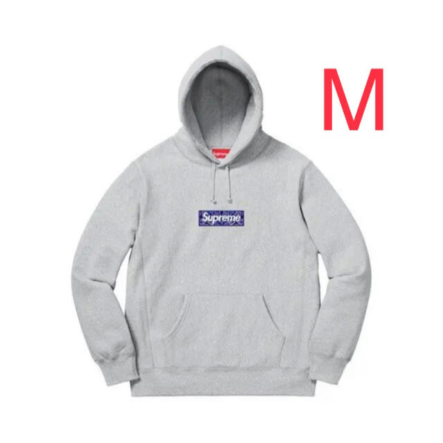 メンズSupreme Bandana Box Logo Hooded ボックスロゴ