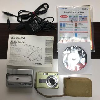 カシオ(CASIO)のCASIO カシオ デジタルカメラ EX-Z40 EXILIM本日値下げ(コンパクトデジタルカメラ)