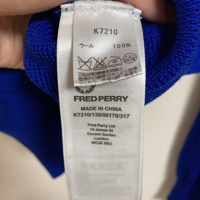 FRED PERRY - フレッドペリー Vネック ニット セーター サイズXS ...