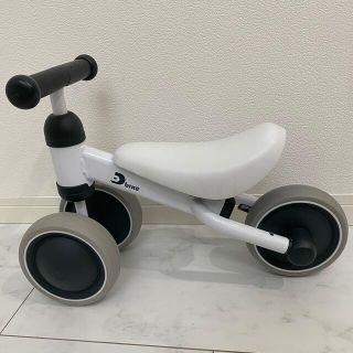 アイデス(ides)のD-bike mini ホワイト(三輪車)