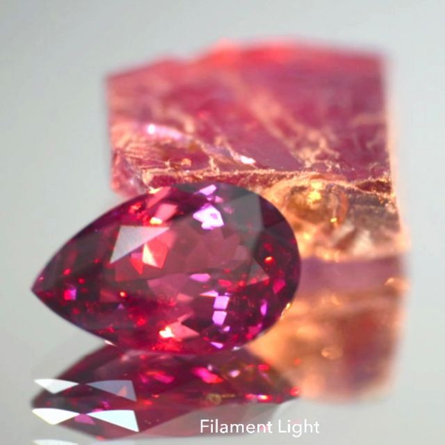 ロードライトガーネット✨カット石&原石セット計3.60ct www