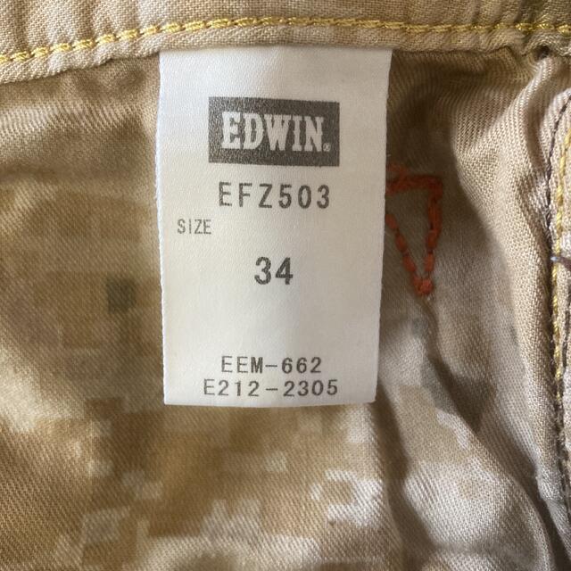 EDWIN(エドウィン)のEDWIN E-FUNCTION  （34インチ） メンズのパンツ(ワークパンツ/カーゴパンツ)の商品写真