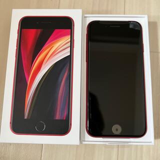アイフォーン(iPhone)のApple　iPhone　SE2（第2世代） 64G 赤(スマートフォン本体)