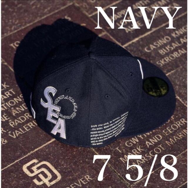 SAN DIEGO×NEW ERA×WIND AND SEA  NAVY帽子