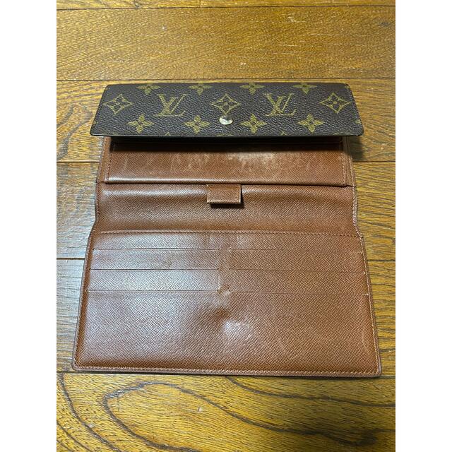 Louis Vuitton Bifold Long Wallet Brown Monogram M60034 Portefeuille Sarah