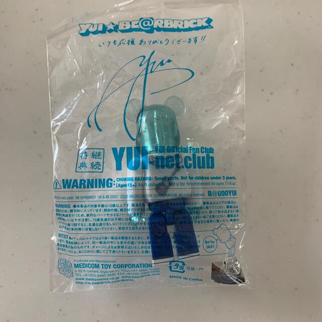 YUI ベアブリック ハンドメイドのおもちゃ(フィギュア)の商品写真