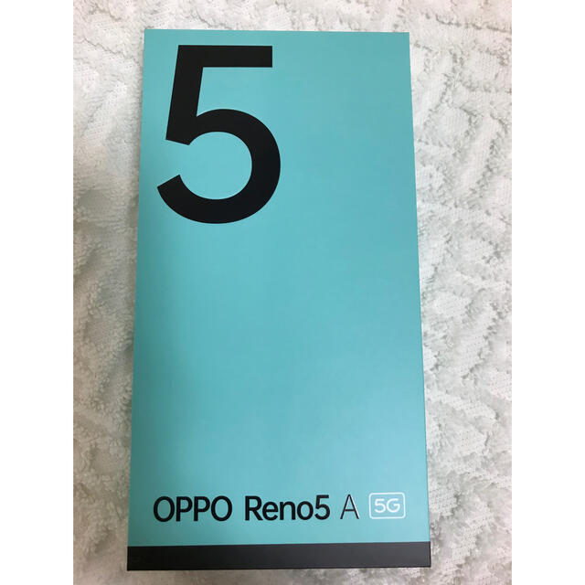 OPPO Reno5 A A101OP シルバーブラック★未使用に近い品★