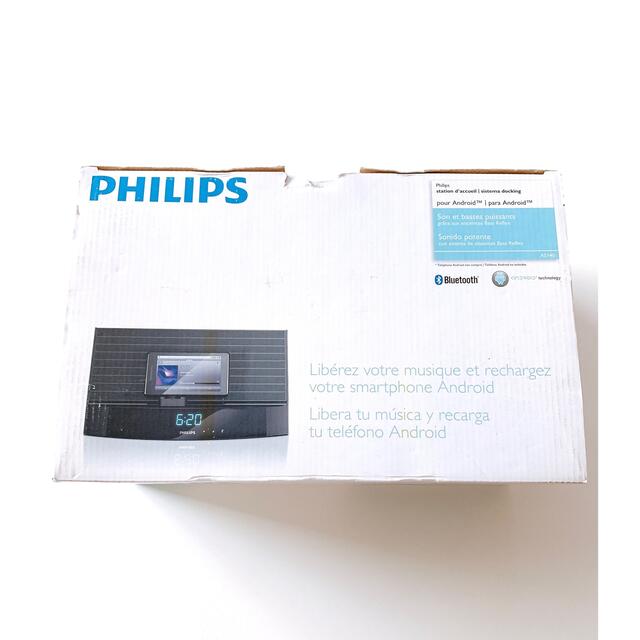 PHILIPS(フィリップス)のPHILIPS Bluetooth機能搭載ワイヤレススピーカー AS140 スマホ/家電/カメラのオーディオ機器(スピーカー)の商品写真