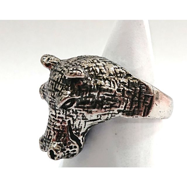 【２４号】カバのリング　アニマル　動物　かば　ヒポポタマス　指輪 メンズのアクセサリー(リング(指輪))の商品写真