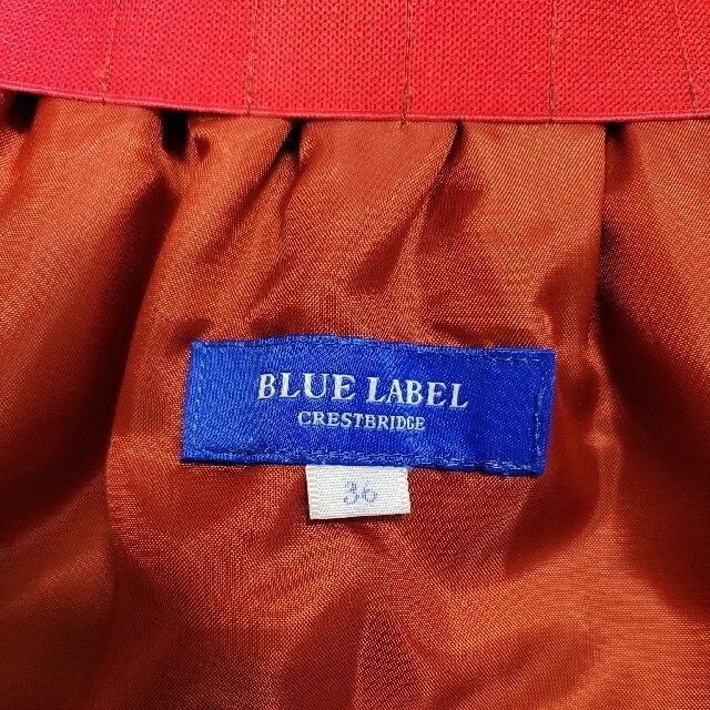 BLACK LABEL CRESTBRIDGE(ブラックレーベルクレストブリッジ)のBLUE LABEL CRESTBRIDGE フレアスカート レディースのスカート(ひざ丈スカート)の商品写真