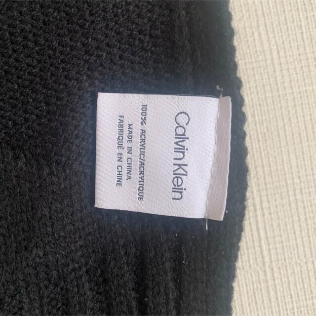 Calvin Klein(カルバンクライン)のCalvin Klein カルバンクライン マフラー　メンズ メンズのファッション小物(マフラー)の商品写真