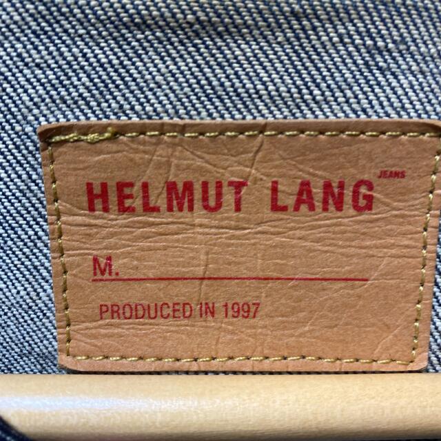 HELMUT LANG(ヘルムートラング)の本人期　1997製　helmut lang デニムジャケット　レア メンズのジャケット/アウター(Gジャン/デニムジャケット)の商品写真