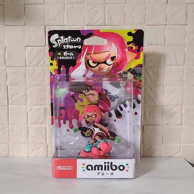 未使用、未開封】amiibo ガール ネオンピンク (スプラトゥーンシリーズ 未使用、未開封】amiibo ガール ネオンピンク (スプラトゥーンシリーズ