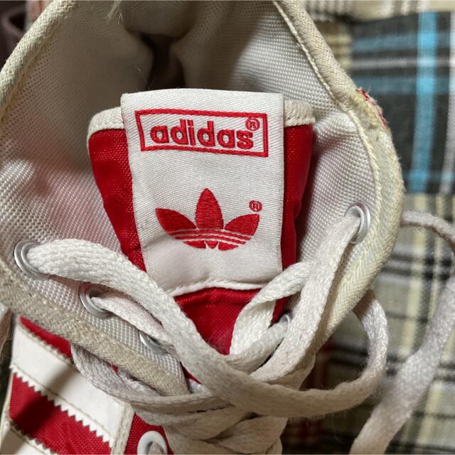 ビンテージ調 adidas アディダス オリジナルス ハイカット スニーカー