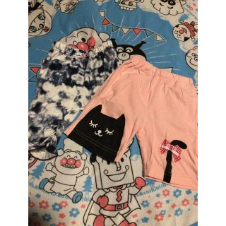 中古　女の子　パンツ　90 ねこ(パンツ/スパッツ)