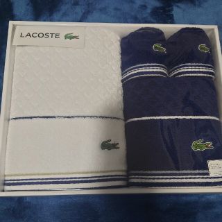 ラコステ(LACOSTE)の値下げ！　LACOSTE　タオルセット　送料込(タオル)