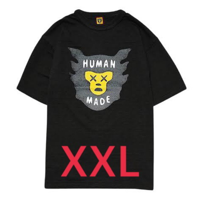 Tシャツ/カットソー(半袖/袖なし)HUMAN MADE × KAWS  Tシャツ  XXL