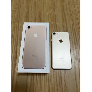 アイフォーン(iPhone)のiphone 7  ゴールド simフリー(スマートフォン本体)