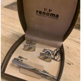 レノマ(RENOMA)のU.P renoma ユーピーレノマ　ネクタイピン カフス セット(ネクタイピン)