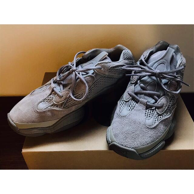 スニーカーYeezy 500 ASH Grey サイズ27.5㎝