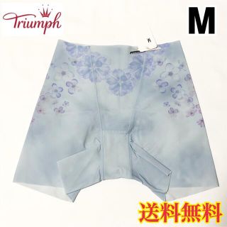 トリンプ(Triumph)の【新品】Triumph トリンプ  レディース ショーツ ブルー 花柄 M(ショーツ)