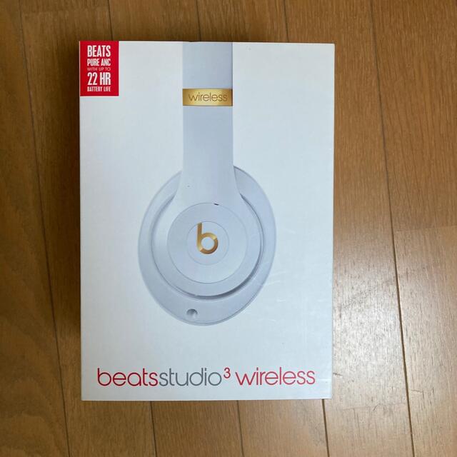 【激安セール】 - Dre Dr by Beats beats 白 wireless studio3 ヘッドフォン/イヤフォン