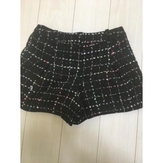 アイアイエムケー(iiMK)のiimk ショートパンツ　黒　秋冬(ショートパンツ)