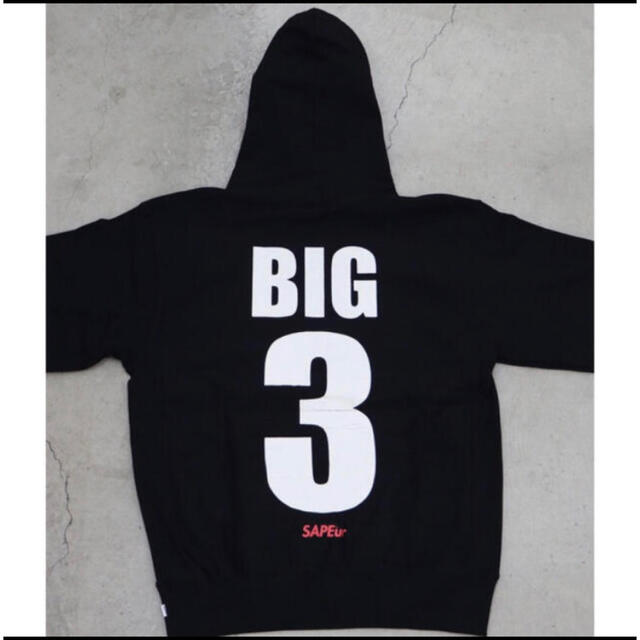 Supreme(シュプリーム)のSAPEur BIG3 HOODIE サプール　ビッグ3 メンズのトップス(パーカー)の商品写真