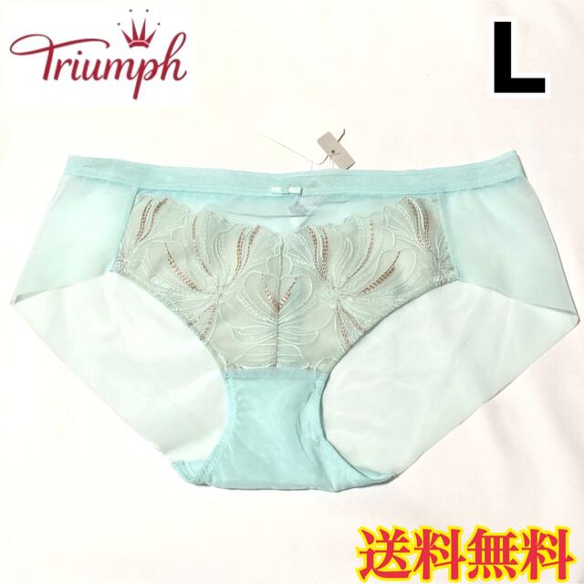 Triumph(トリンプ)の【新品】Triumph トリンプ  レディース ショーツ シースルー 緑 L レディースの下着/アンダーウェア(ショーツ)の商品写真