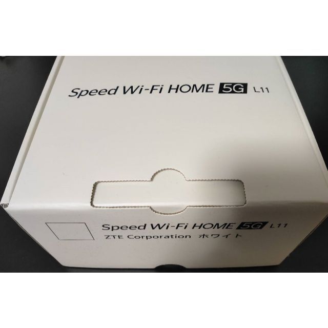 Speed Wi-Fi HOME 5G L11 ホワイト