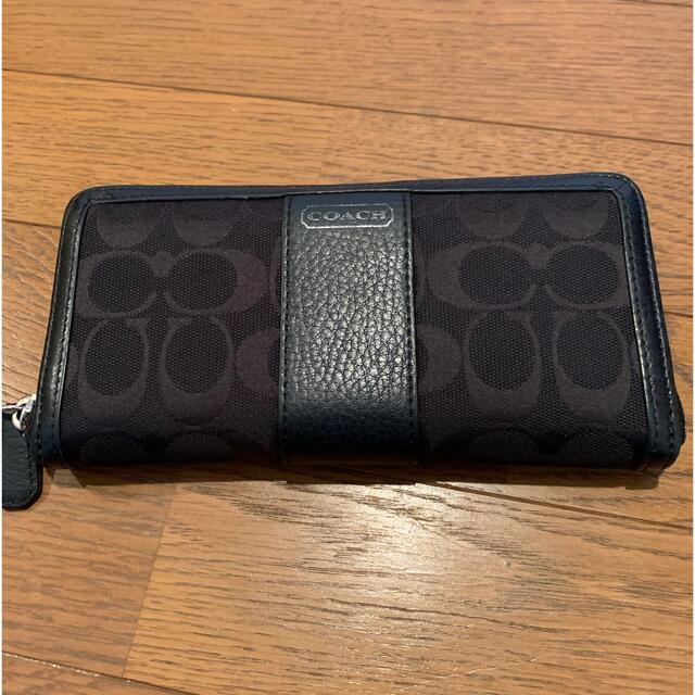 COACH(コーチ)のCoach コーチ　財布　長財布　黒　ブランド　ハイブランド レディースのファッション小物(財布)の商品写真