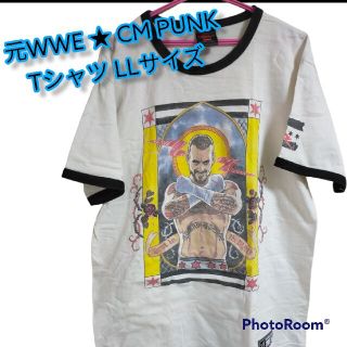 元 WWE CMパンク Tシャツ LLサイズ(Tシャツ/カットソー(半袖/袖なし))