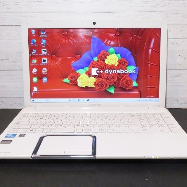 15周年記念イベントが TOSHIBA ノートパソコン T552 36HW 白