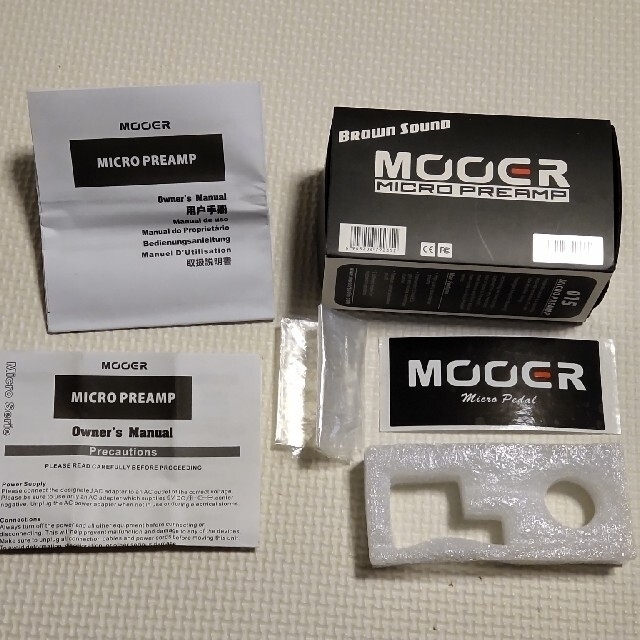 【ほぼ新品美品】MOOER Micro Preamp 015 楽器のギター(エフェクター)の商品写真