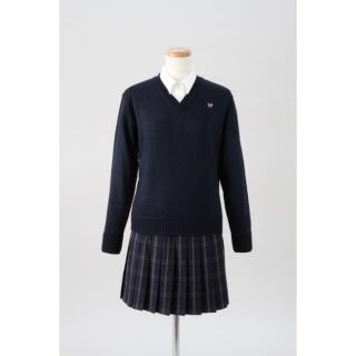 オリーブデオリーブ(OLIVEdesOLIVE)のOLIVE des OLIVE School 紺 セーター ニット 制服 学生(ニット/セーター)