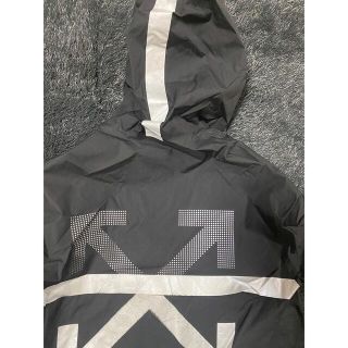 OFF-WHITE - Moncler x OFF-WHITE コラボ ナイロンジャケット サイズ3