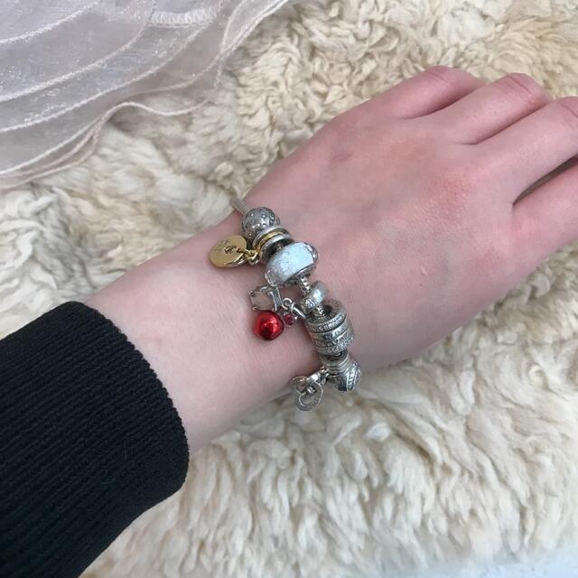 美しい Pandora 正規品 美品 パンドラ ブレスレット ブレスレット