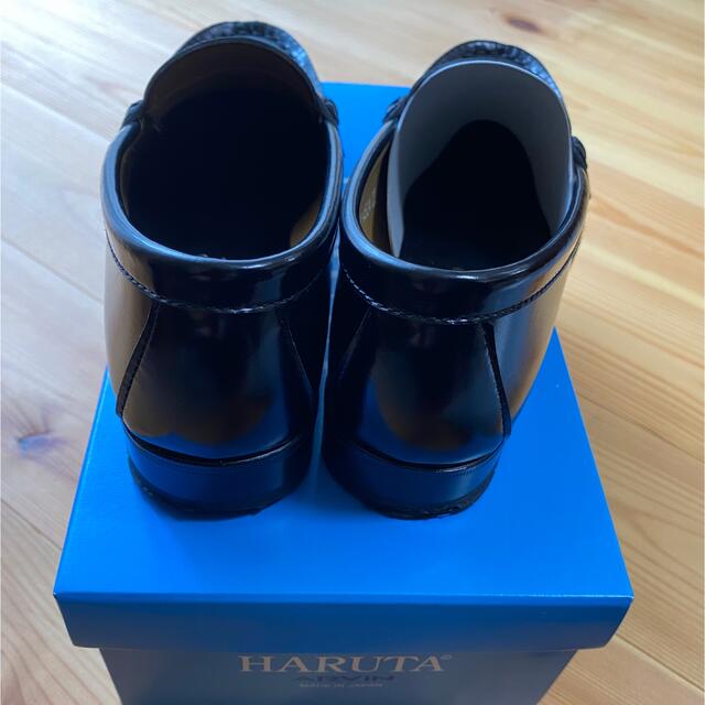 HARUTA(ハルタ)のHARUTA 22cmEE ローファー　黒 キッズ/ベビー/マタニティのキッズ靴/シューズ(15cm~)(ローファー)の商品写真